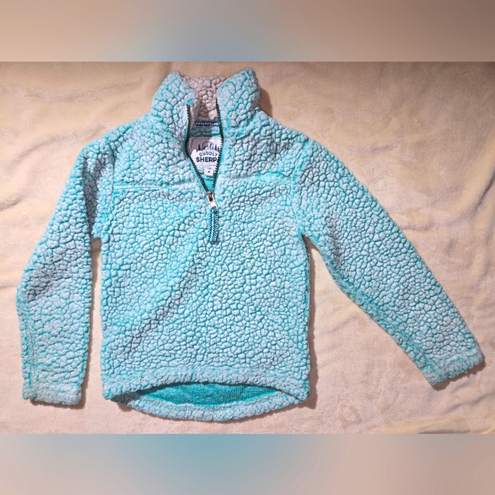 Kids' Blue Fleece Pullover